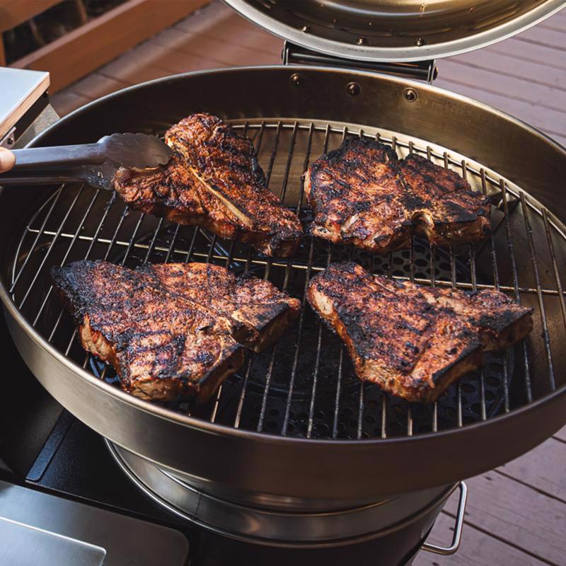 Recteq B380X Bullseye Deluxe Wood Pellet WiFi Grill and Smoker Black/Silver
