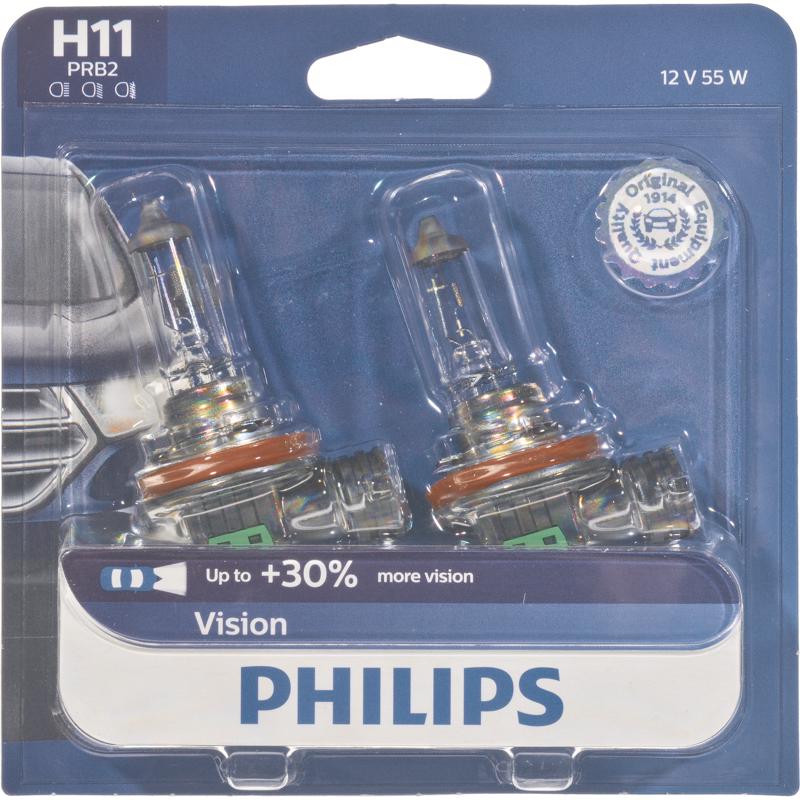 HEADLT BULB WHT H11 55W