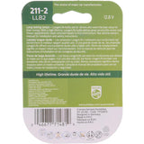 Philips Longer Life Incandescent Courtesy/Glove/License/Trunk Miniature Automotive Bulb 211-2LLB2