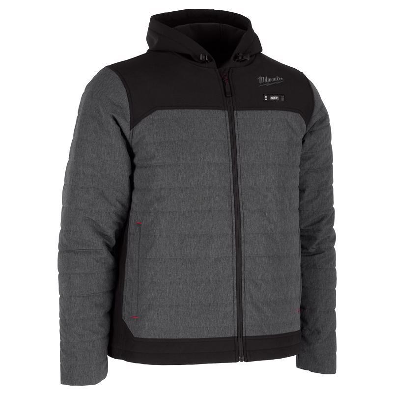 Milwaukee Tool XXXL Unisex Heated Jacket Kit Gray