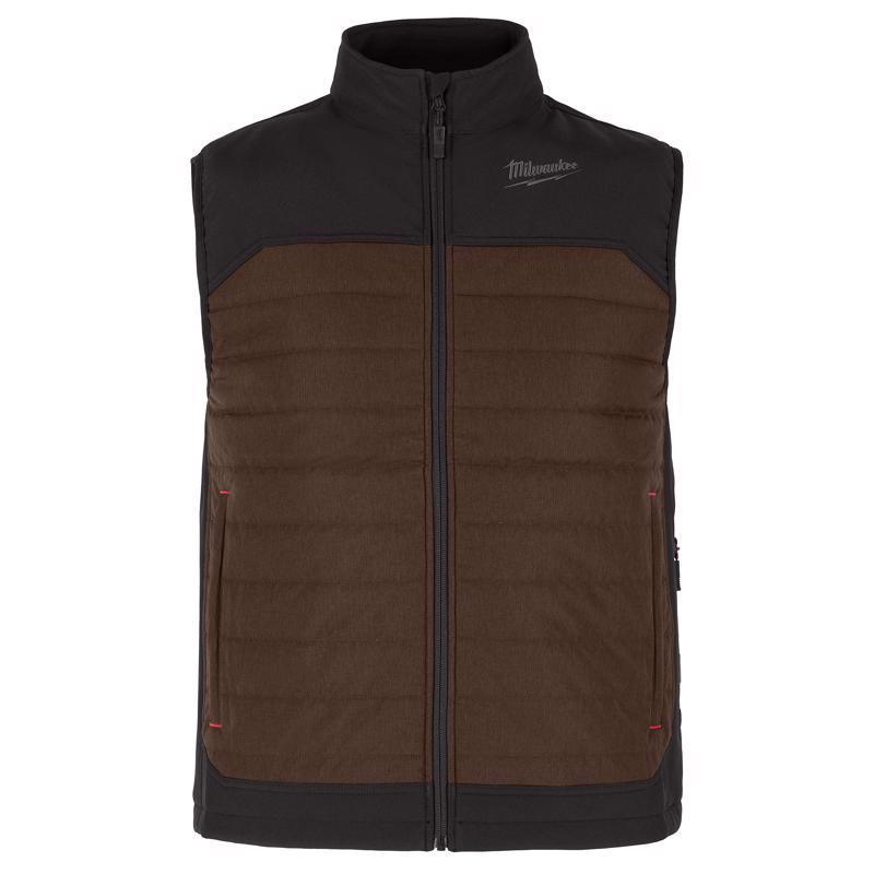M12 HEAT BRWN AXIS VEST