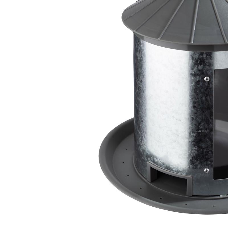 More Birds 7 lb. capacity Metal Bird Feeder