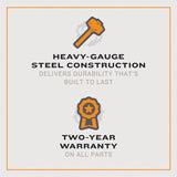 Oklahoma Joe's Canyon 3 Burner Charcoal/Liquid Propane Grill and Smoker Black