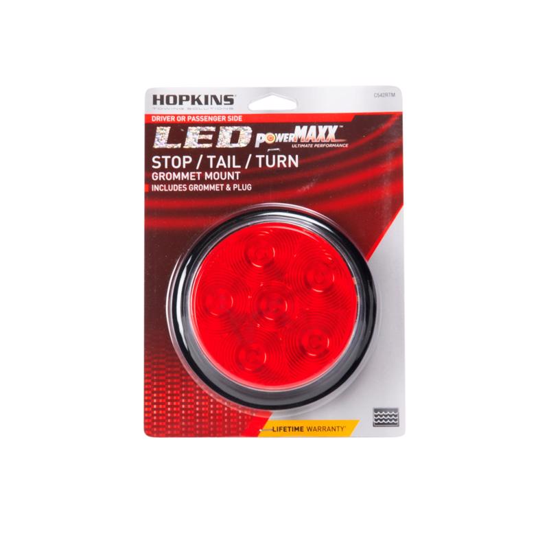 LED S/T/T LT SEAL RND 4"