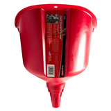 FUNNEL RESIN RED 12.5"