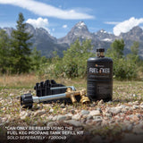 Fuel Keg 1 lb Steel Refill Propane Cylinder Kit