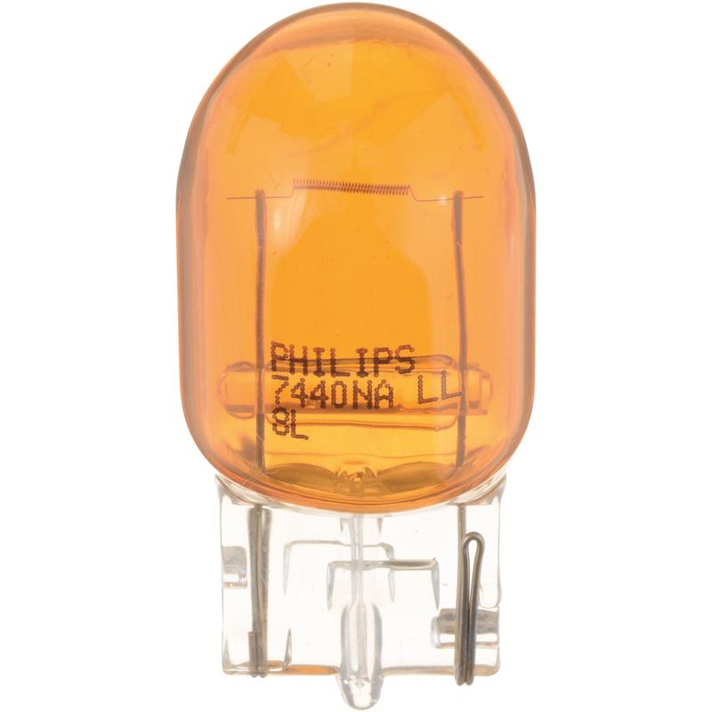 Philips LongerLife Incandescent Marker/Turn/Utility Miniature Automotive Bulb 7440NALLB2