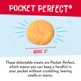 Charlee Bear Original Crunch Cheese and Egg Biscuit For Dogs 16 oz 1 pk