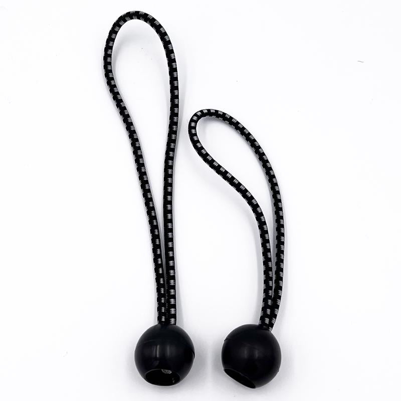 General Tools Black Bungee Ball Cord 6 & 9 in. L 12 pk