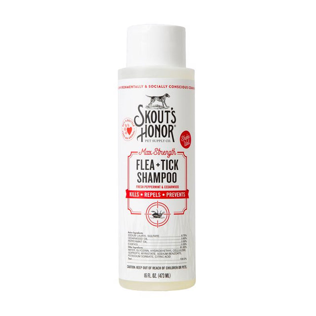FLEA&TICK SHMPO DOG 16OZ