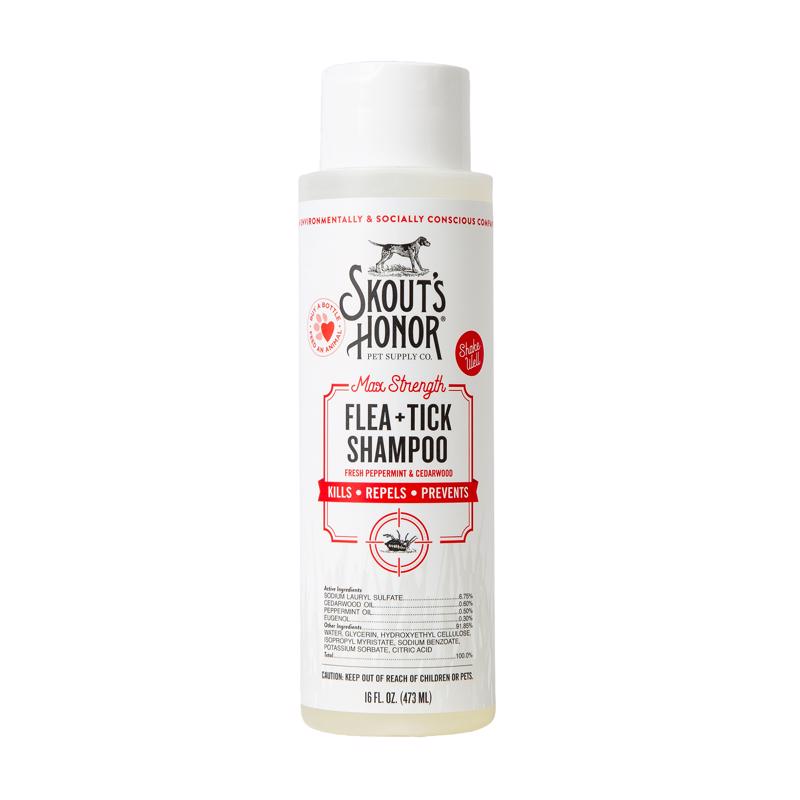 FLEA&TICK SHMPO DOG 16OZ