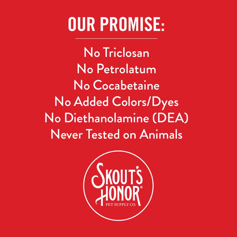 Skout's Honor White Cedarwood/Peppermint  Dog Flea and Tick Shampoo 16 oz 1 pk