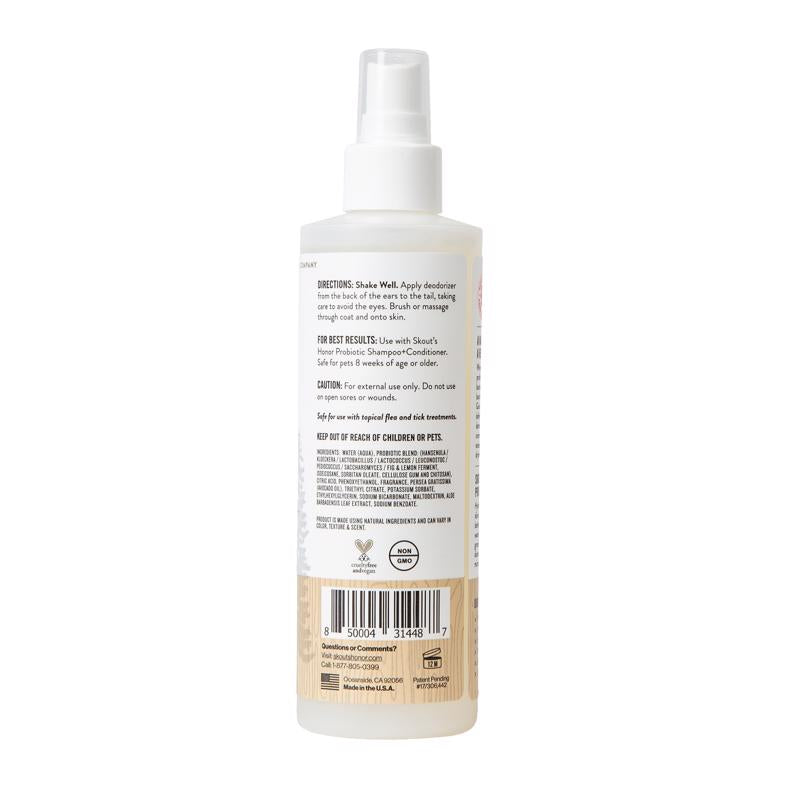 Skout's Honor Sandalwood Vanilla Cat/Dog Deodorizing Spray 8 oz 1 pk