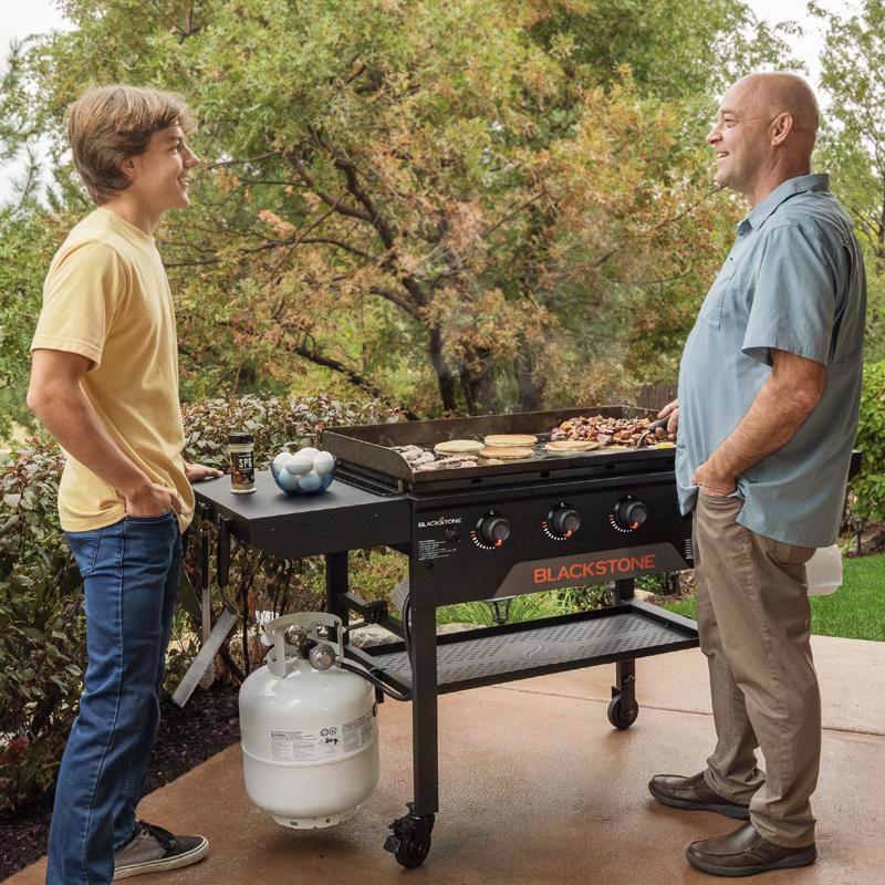 Blackstone 4 Burner Liquid Propane Outdoor Griddle Black