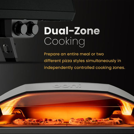 Ooni Koda 2 Max 24 in. Liquid Propane Outdoor Pizza Oven Black
