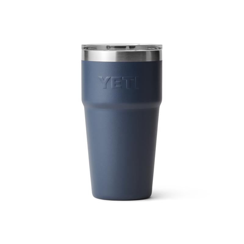 YETI Rambler 20 oz Navy BPA Free Stackable Tumbler with MagSlider Lid