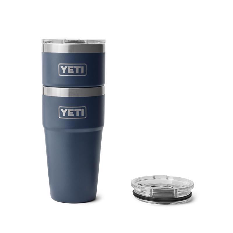 YETI Rambler 20 oz Navy BPA Free Stackable Tumbler with MagSlider Lid