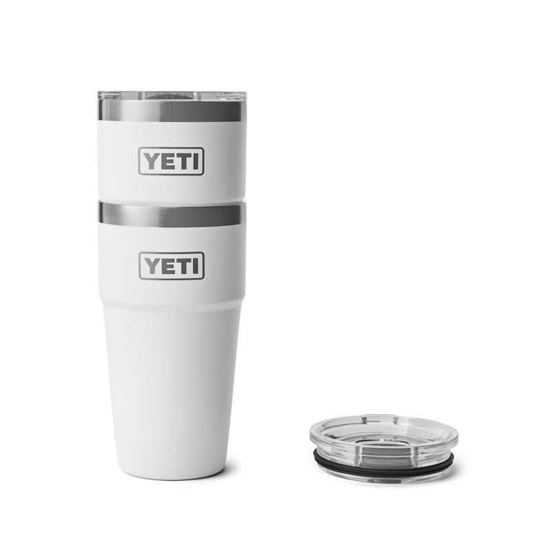 YETI Rambler 20 oz White BPA Free Stackable Tumbler with MagSlider Lid