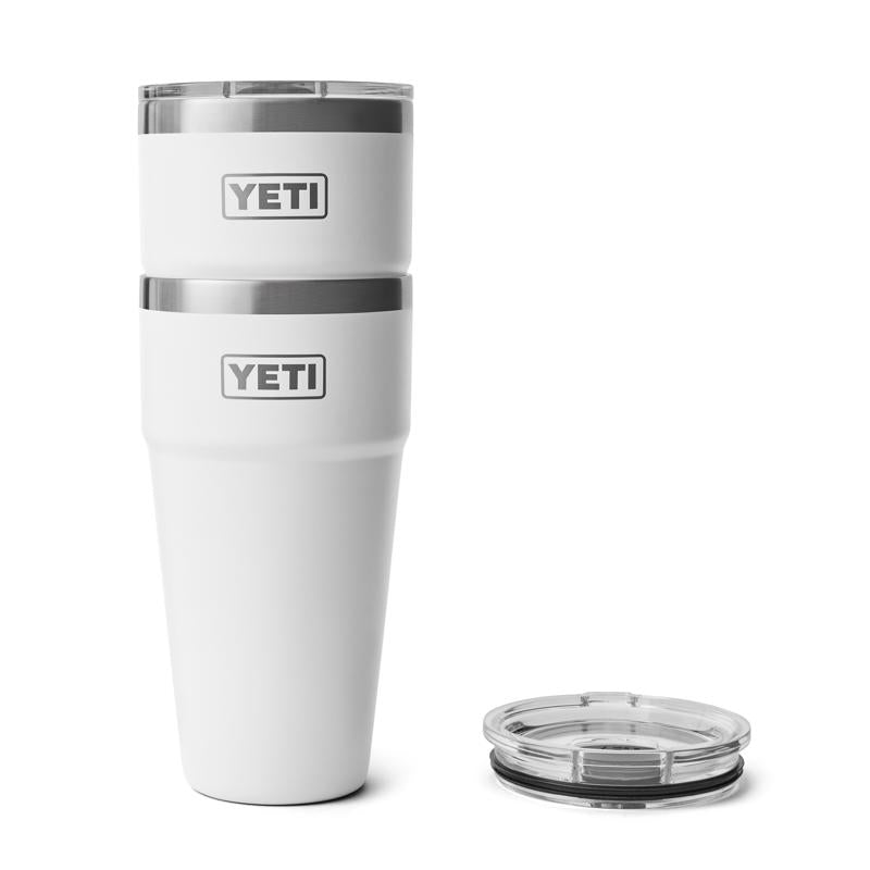 YETI Rambler 30 oz White BPA Free Stackable Tumbler with MagSlider Lid