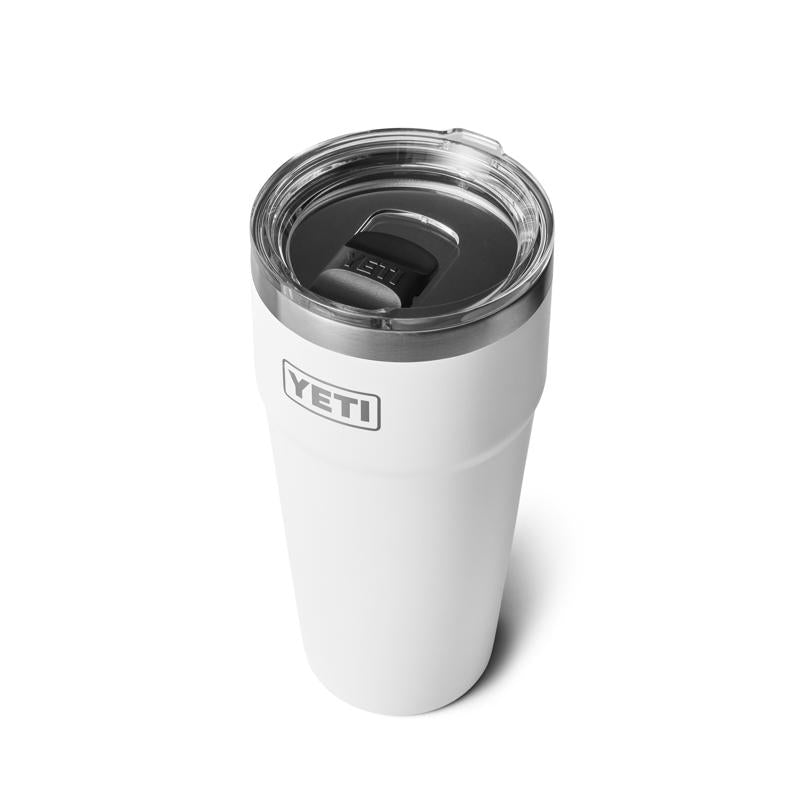 YETI Rambler 30 oz White BPA Free Stackable Tumbler with MagSlider Lid