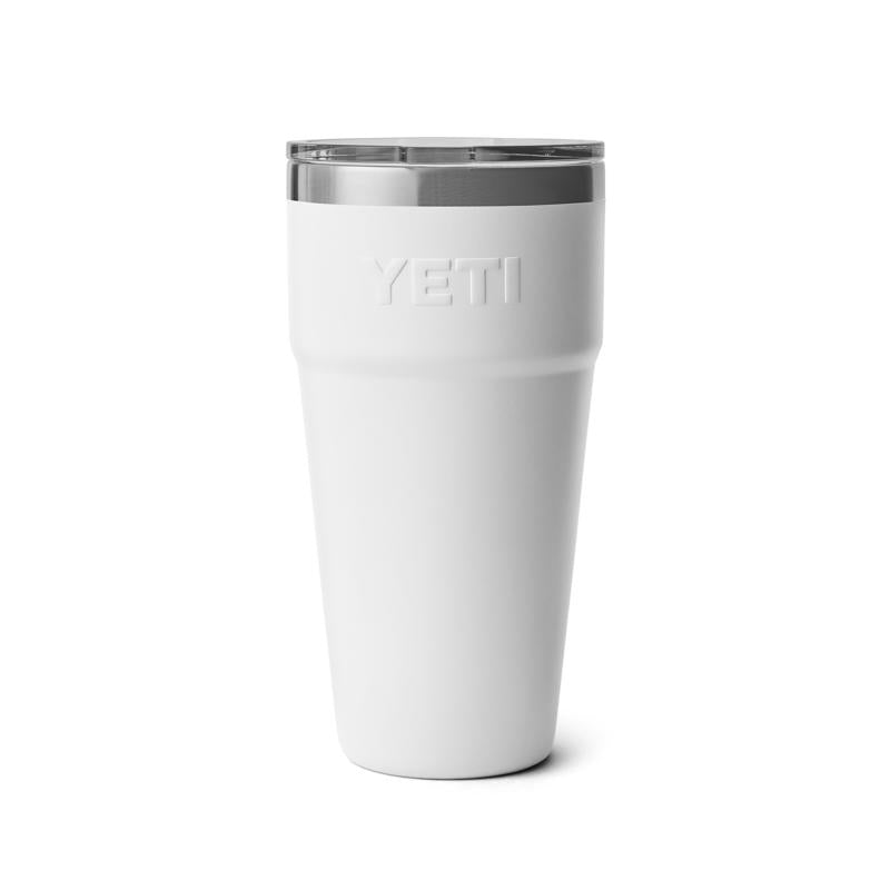 YETI Rambler 30 oz White BPA Free Stackable Tumbler with MagSlider Lid