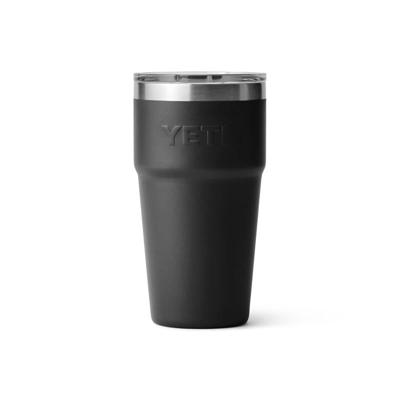 YETI Rambler 20 oz Black BPA Free Stackable Tumbler with MagSlider Lid