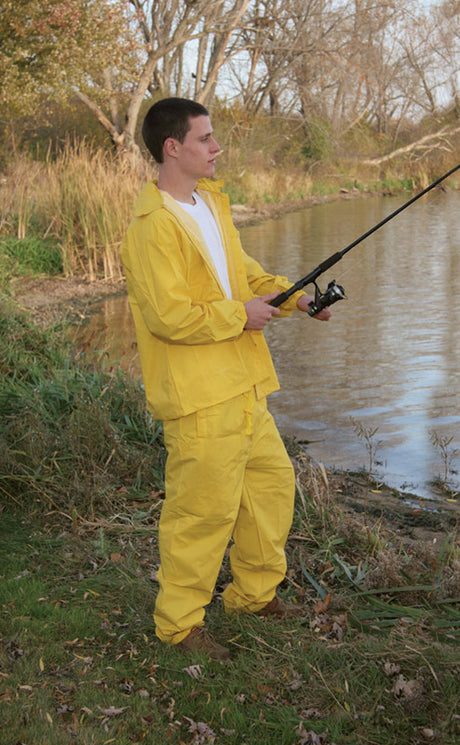 RAINSUIT PVC YELLOW XXXL