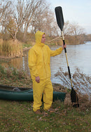Boulder Creek Yellow PVC-Coated Rayon Three Piece Rain Suit XXX-Large