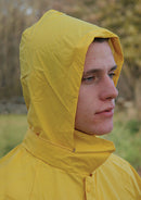 Boulder Creek Yellow PVC-Coated Rayon Three Piece Rain Suit XXX-Large