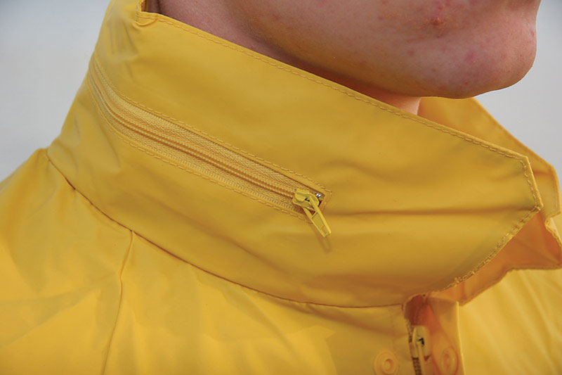 Boulder Creek Yellow PVC-Coated Rayon Three Piece Rain Suit XXX-Large