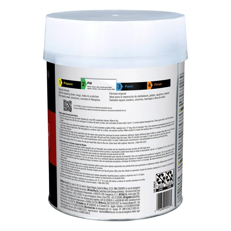 3M Bondo Auto Body Filler 1 gal