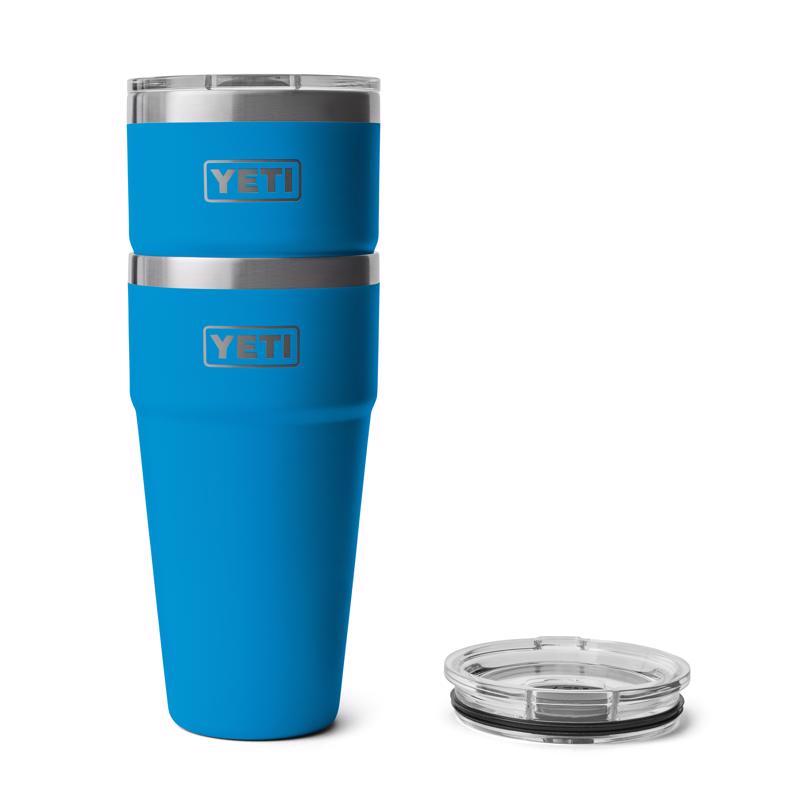 YETI Rambler 30 oz Big Wave Blue BPA Free Insulated Cup