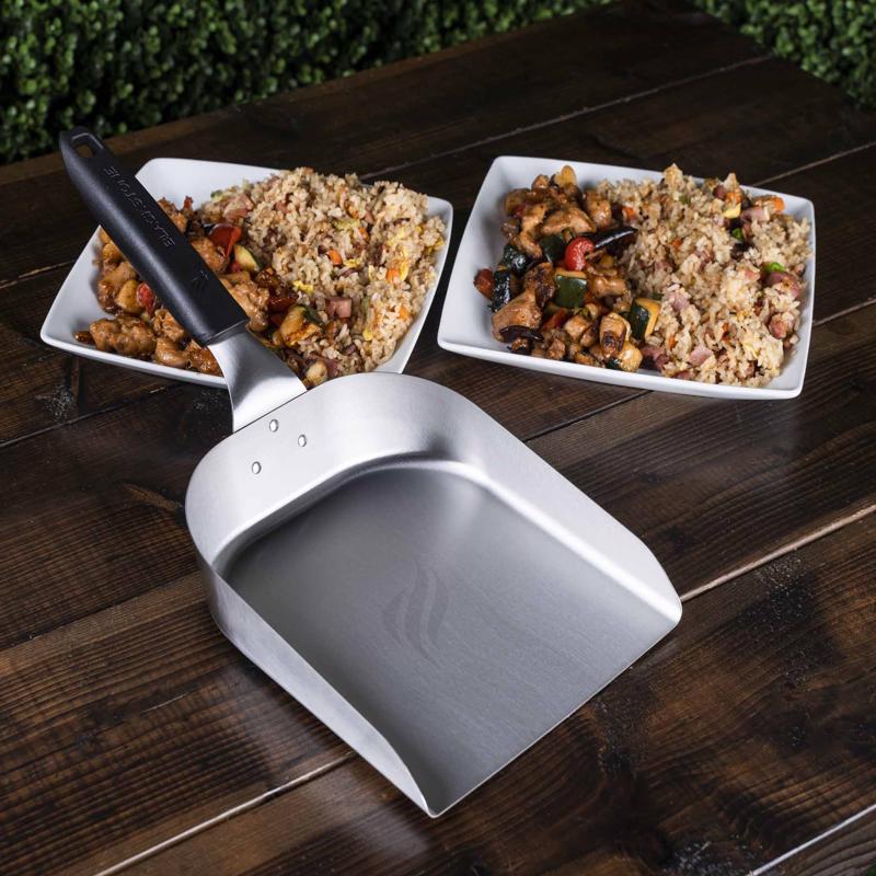 Blackstone Aluminum Black/Silver Griddle Scoop 1 pk