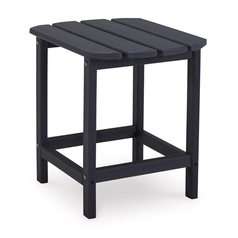 Signature Design by Ashley Sundown Treasure Black Square HDPE End Table