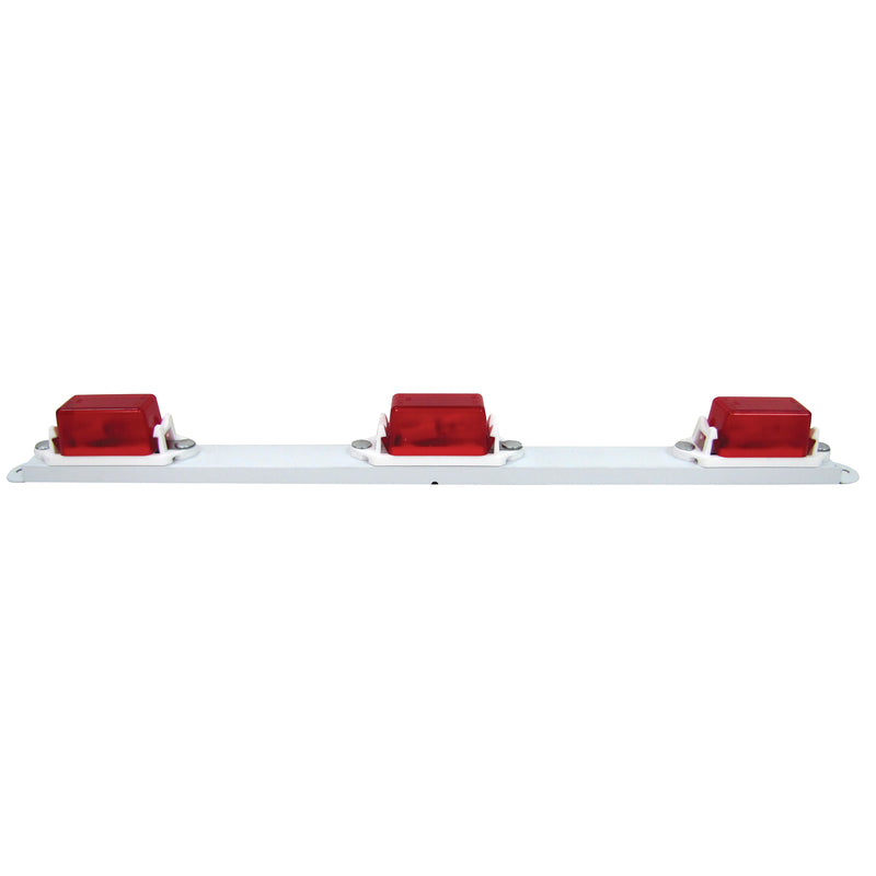 Peterson Red Rectangular Clearance/Side Marker Light Bar