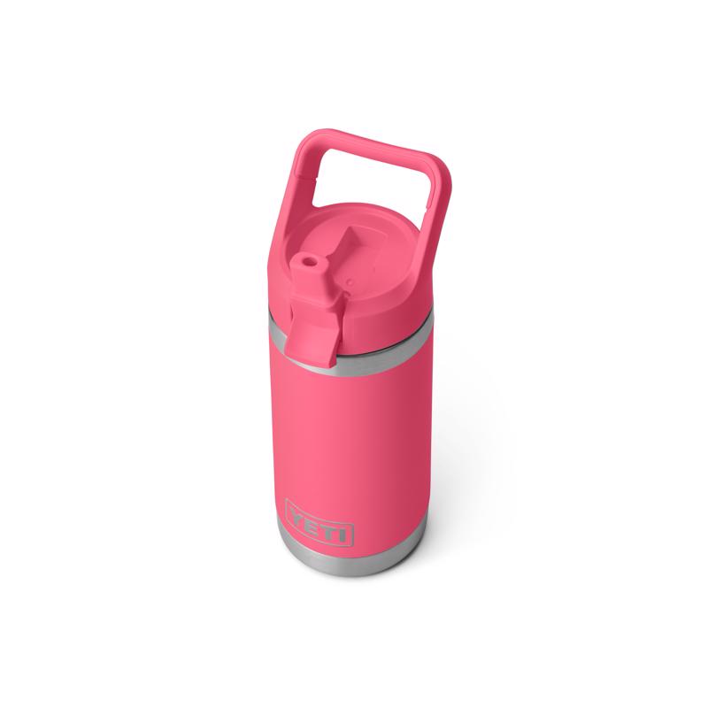 YETI Rambler 12 oz Tropical Pink BPA Free Kids Bottle Insulated Kids Water Bottle w/Straw