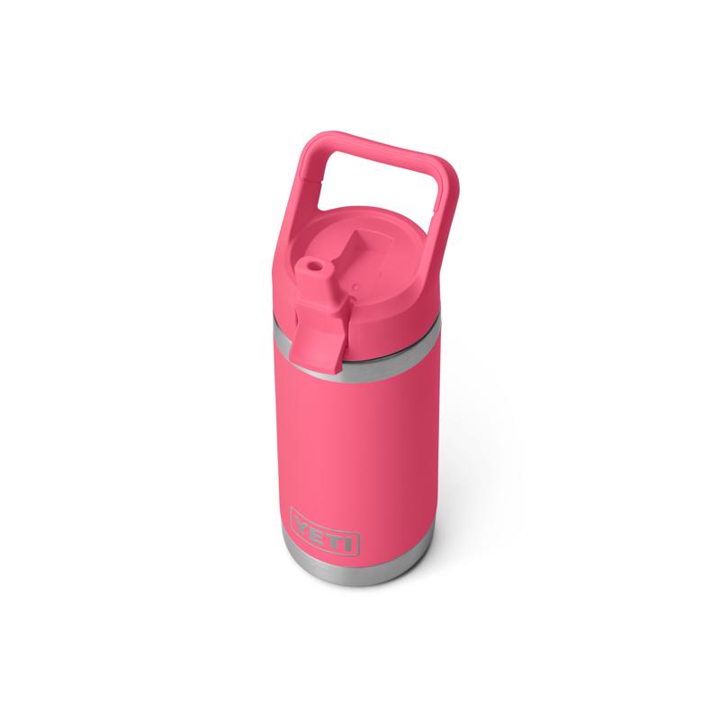 YETI Rambler 12 oz Tropical Pink BPA Free Kids Bottle Insulated Kids Water Bottle w/Straw