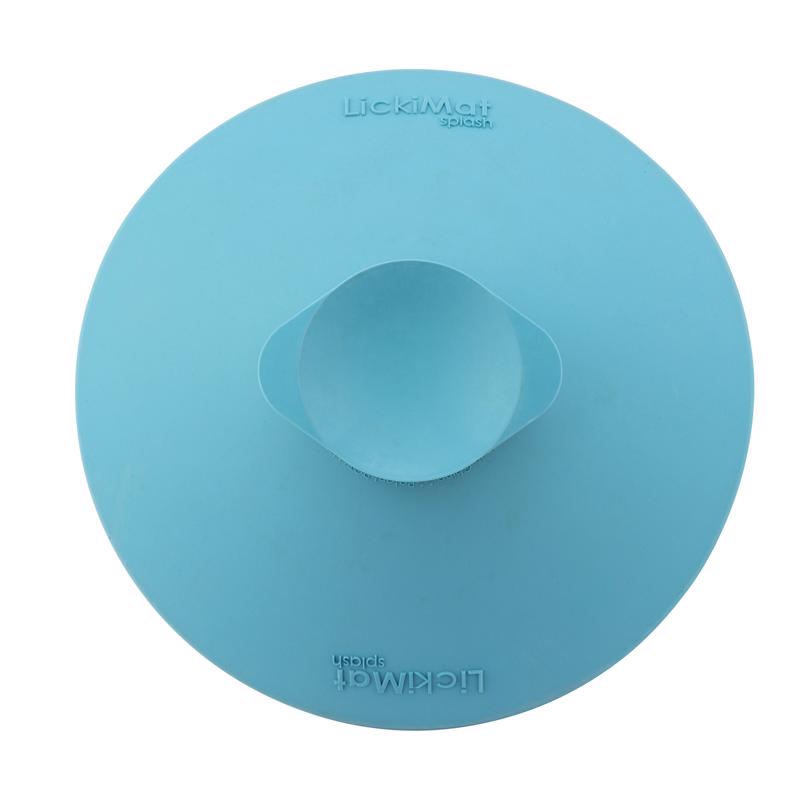 LickiMat Splash Turquoise Rubber Slow Feeder For Dogs