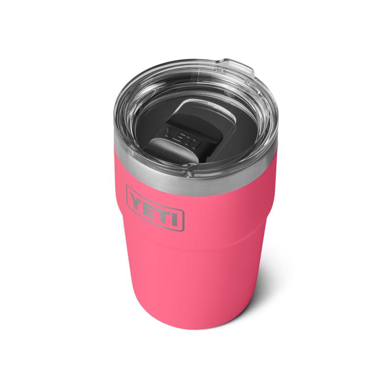 YETI Rambler 16 oz Pink BPA Free Stackable Insulated Cup