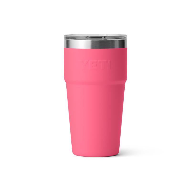 YETI Rambler 20 oz Tropical Pink BPA Free Stackable Insulated Cup