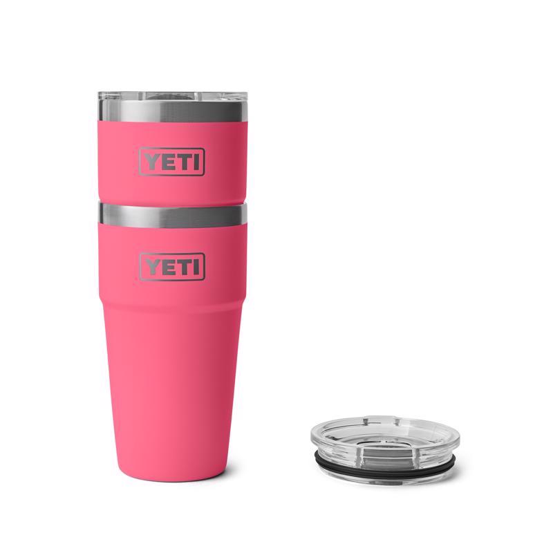 YETI Rambler 20 oz Tropical Pink BPA Free Stackable Insulated Cup