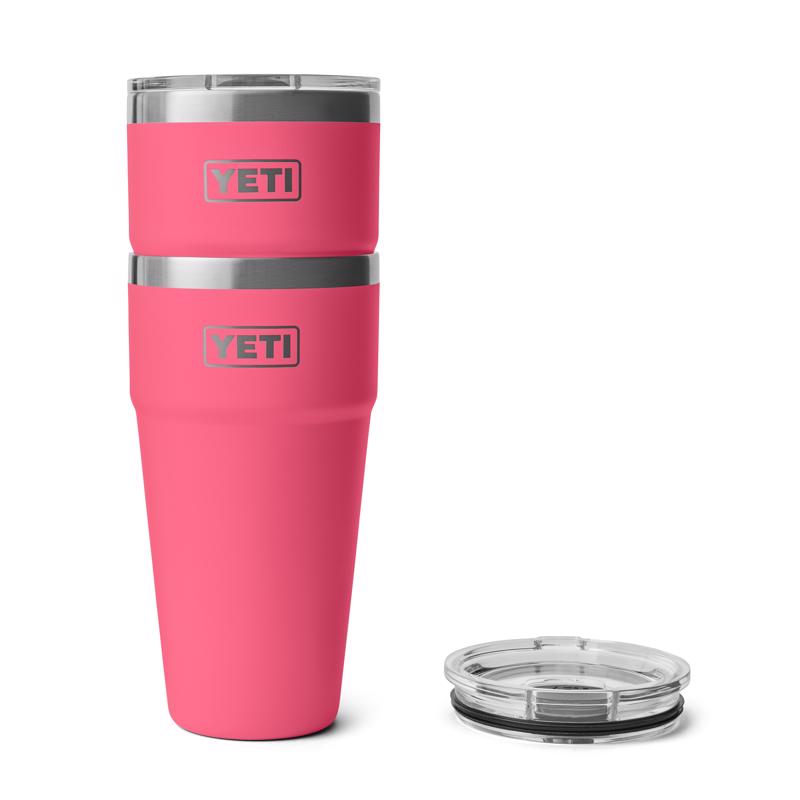 YETI Rambler 30 oz Tropical Pink BPA Free Stackable Insulated Cup