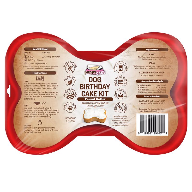 CAKE KIT PNUT BUTTER 9OZ