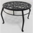 PLANT STAND BLACK 15"