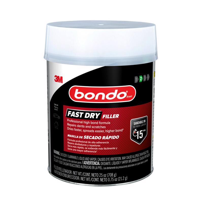 AUTO BODY FILLR WHT 25OZ