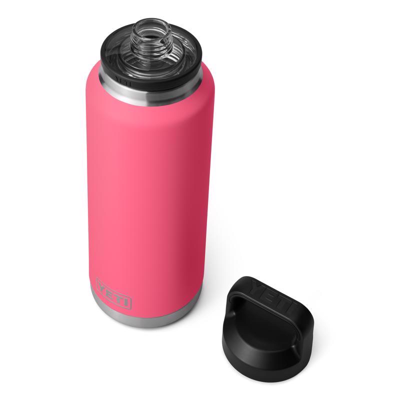 YETI Rambler 46 oz Tropical Pink BPA Free Bottle Chug Bottle with Chug Cap