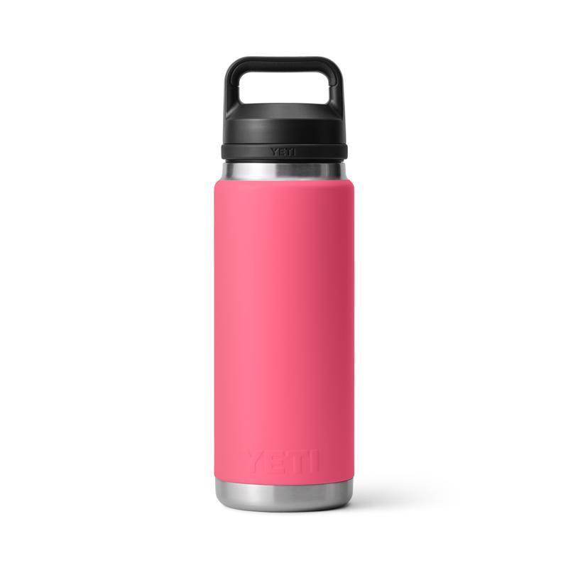 YETI Rambler 26 oz Tropical Pink BPA Free Bottle Chug Bottle with Chug Cap