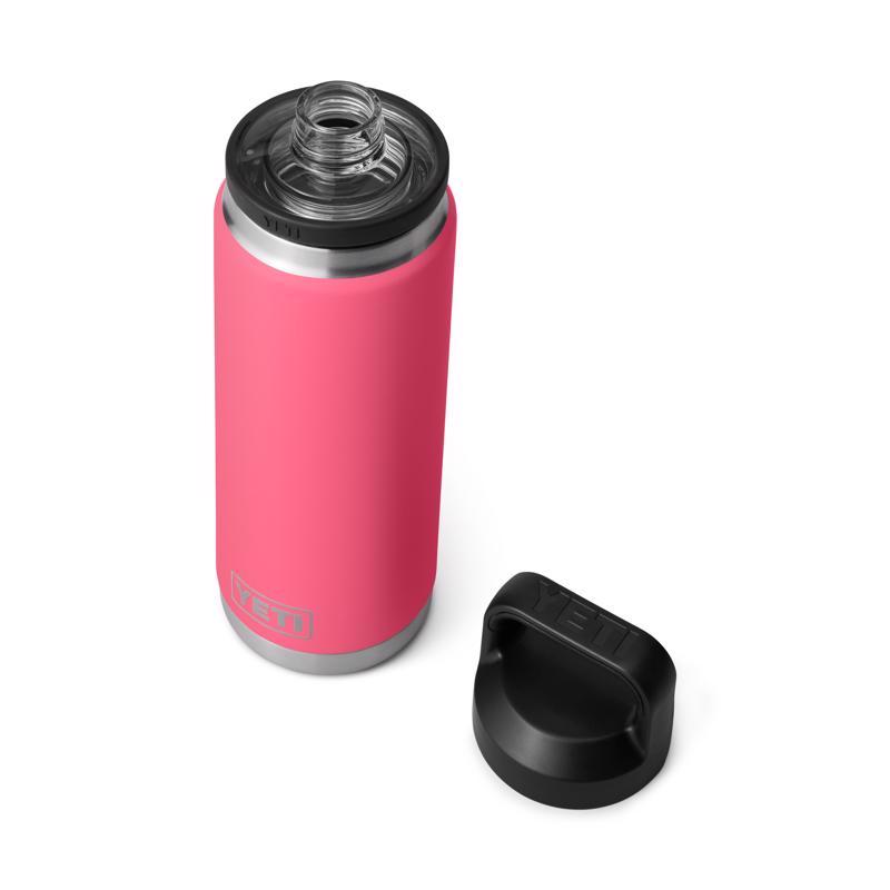 YETI Rambler 26 oz Tropical Pink BPA Free Bottle Chug Bottle with Chug Cap