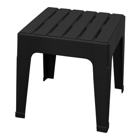 TABLE STCKBL BLK 18.9"