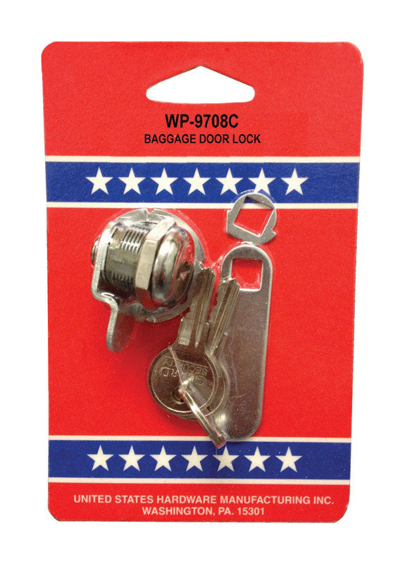 US Hardware RV Baggage Door Lock 1 pk